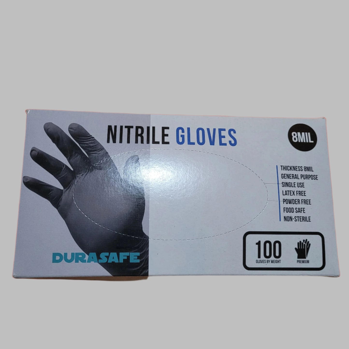 Disposable Nitrile Gloves - 8 Mil