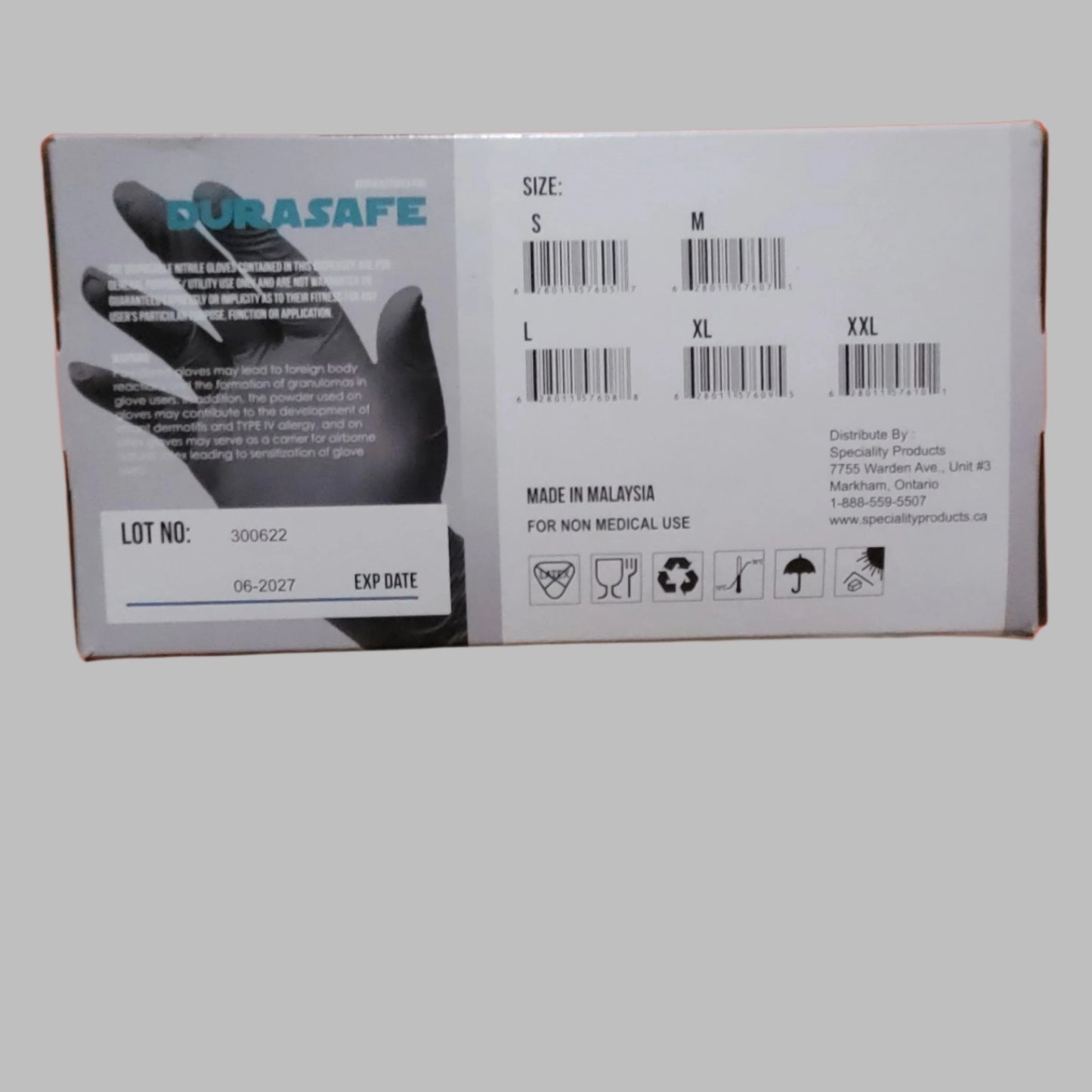 Disposable Nitrile Gloves - 8 Mil