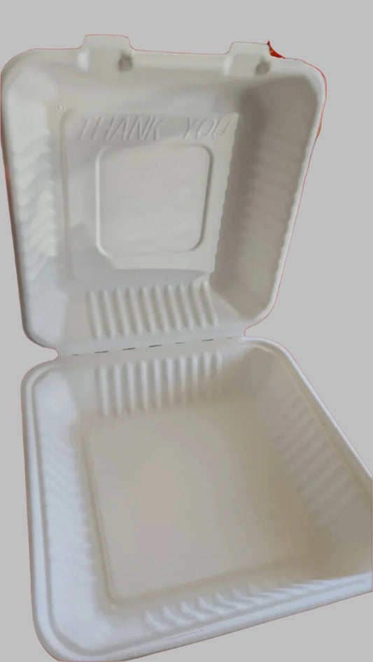 Bagasse 9"x9"x3" - 200ct