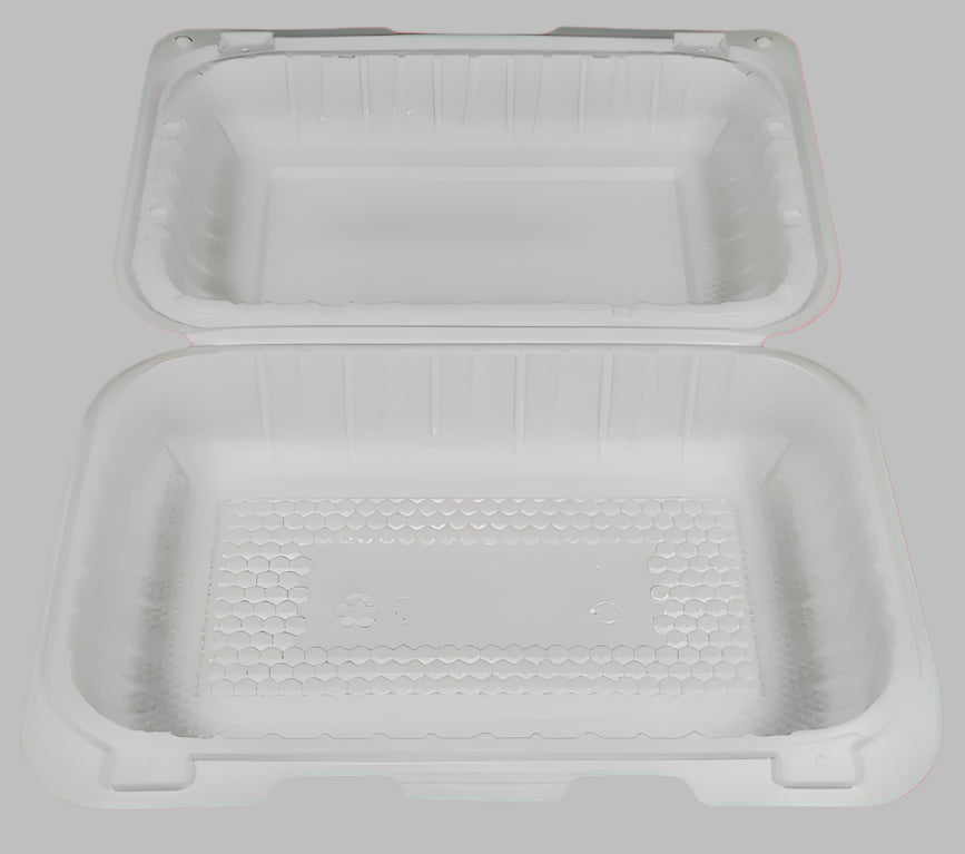 Clamshell 9"×6"×2.5" Take-Out Containers