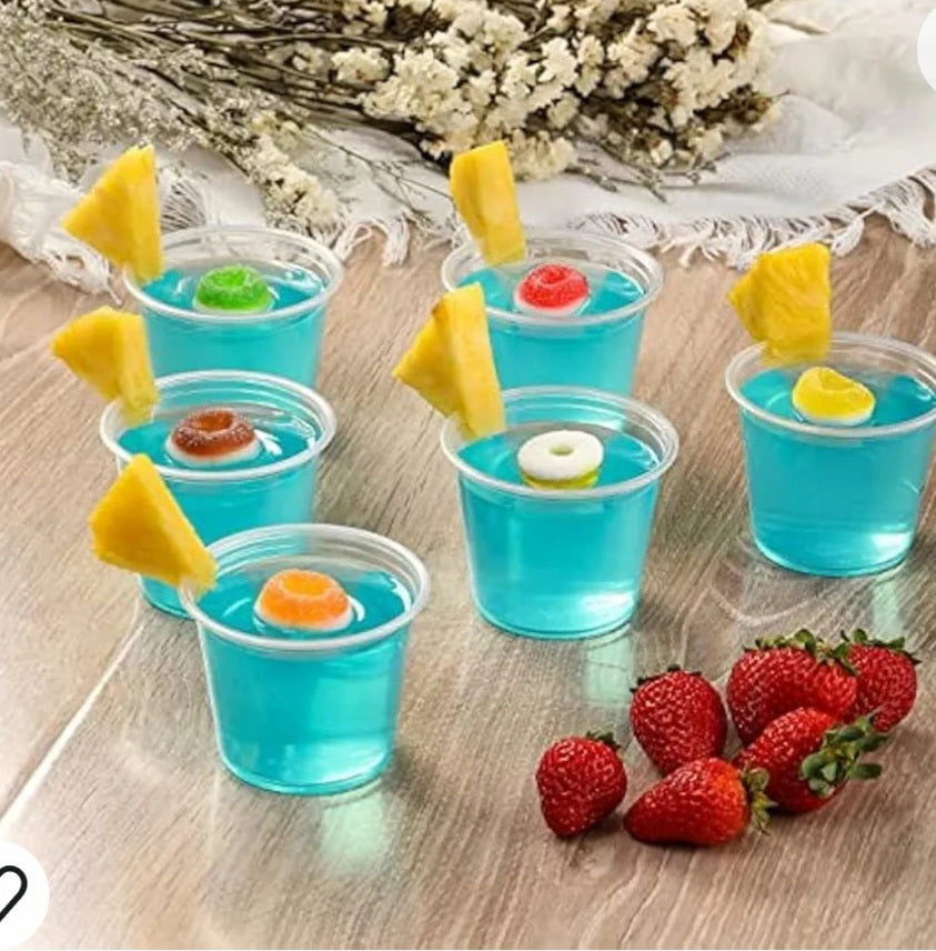 1oz Portion Cups with Lids - 2500 sets