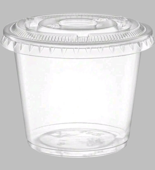 3.25oz Portion Cups with Lids - 2500 sets