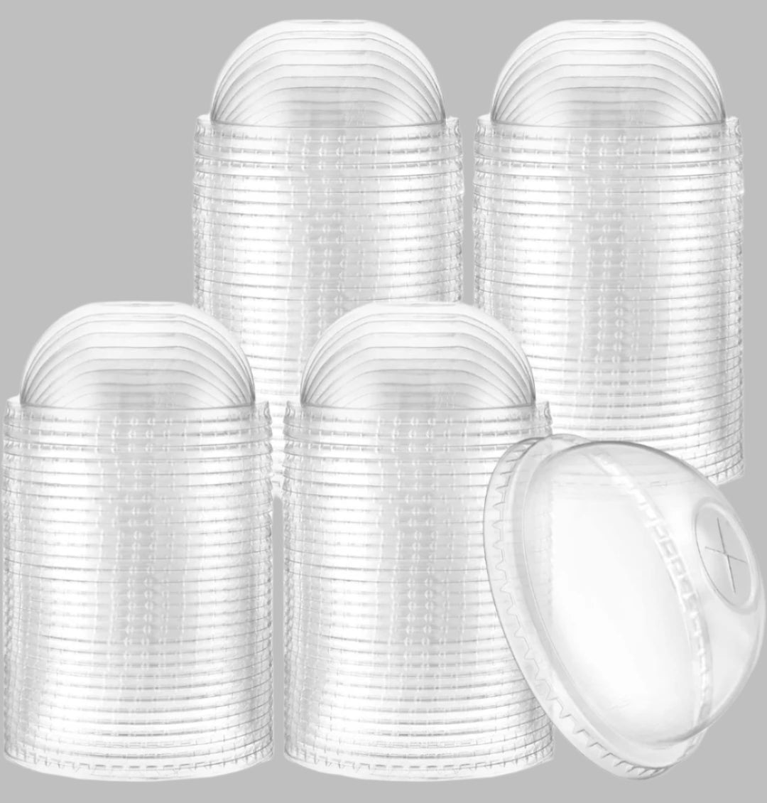 Plastic Dome Lids 12 oz